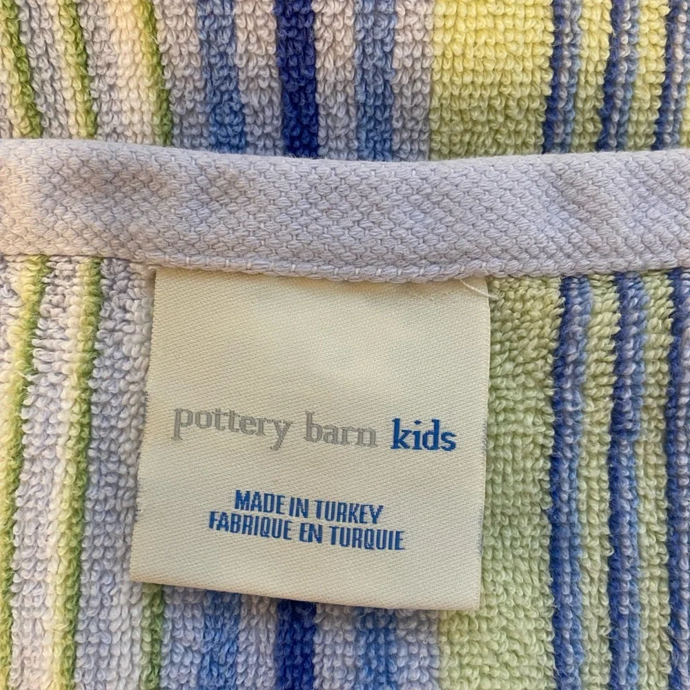 (2) Pottery Barn Kids towels